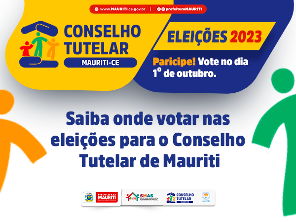 ELEIÇÃO CONSELHO TUTELAR 2023 | LOCAIS DE VOTAÇÃO / URNAS AGREGADAS