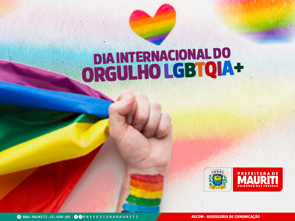 Dia Internacional do Orgulho LGBTQIA+ 🏳️‍🌈 : o que comemorar em Caruaru e  região?, Caruaru e Região